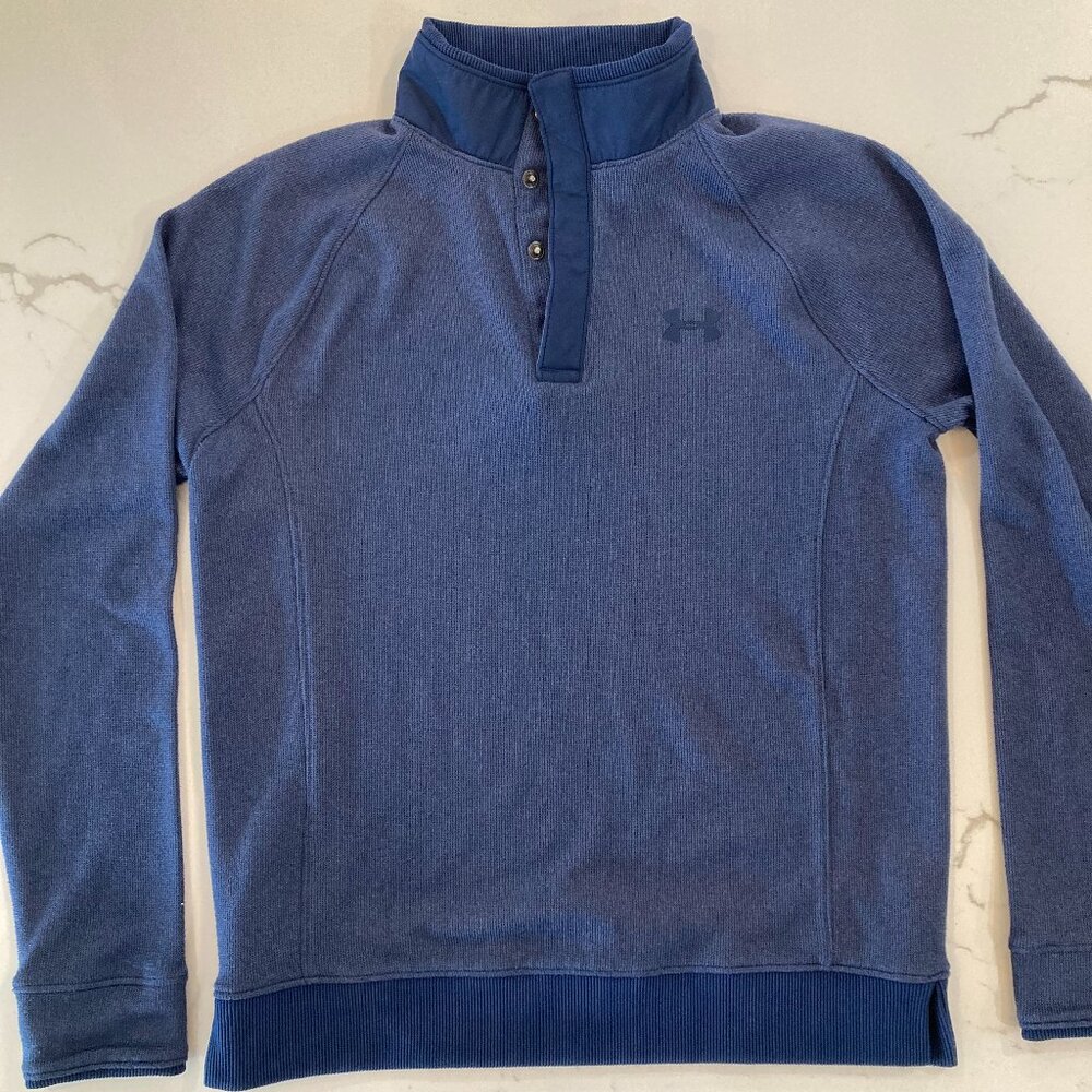 Under Armour Snap Button Pullover Youth Large